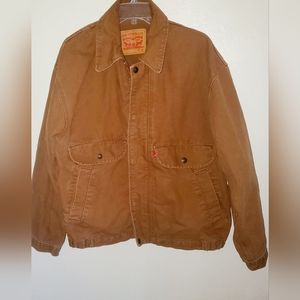 Levi’s Trucker Brown Denim Jacket Men’s Medium M